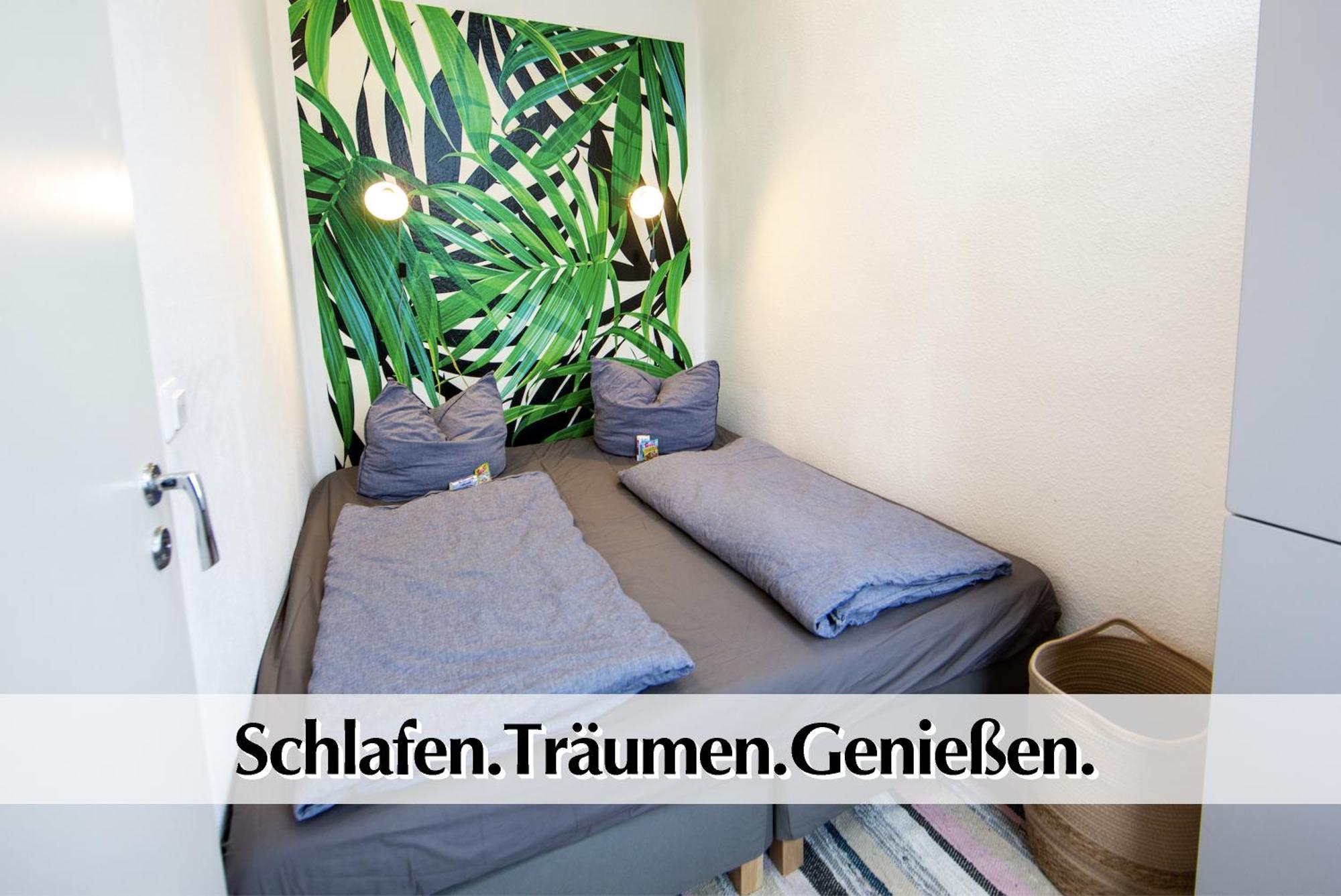 80M2 3R Wohnung Mit Privatem Parkplatz, Kingsize Betten, Smart-Tv, Etc Erfurt Exterior foto