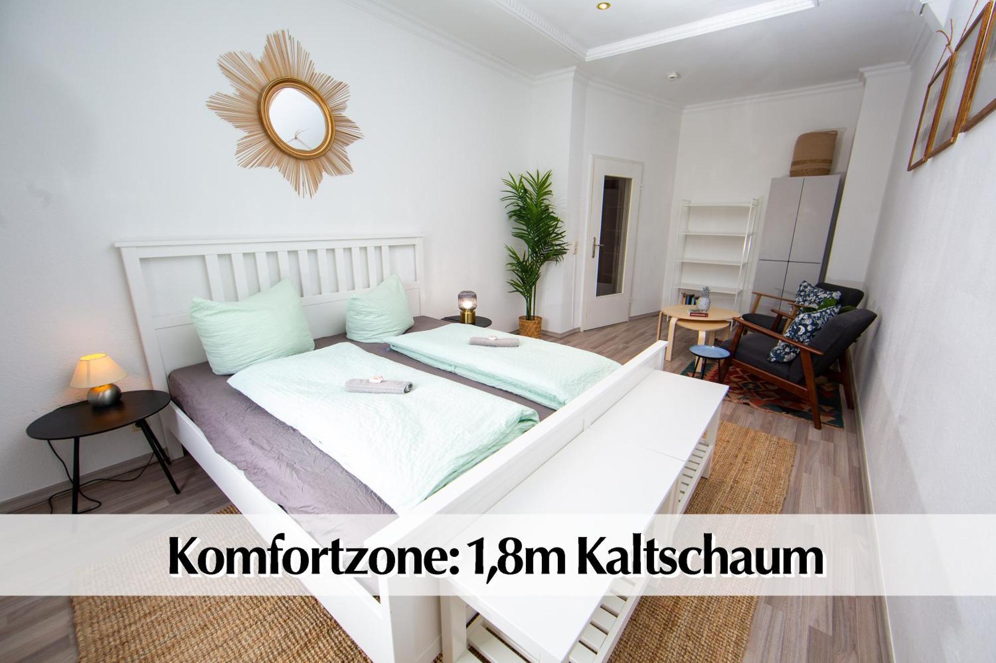 80M2 3R Wohnung Mit Privatem Parkplatz, Kingsize Betten, Smart-Tv, Etc Erfurt Exterior foto